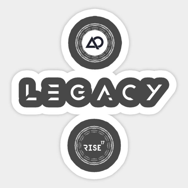 Legacy Retreat 17 Sticker by JezusPop!